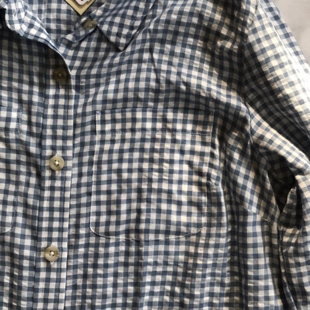 BUTTON DOWN BLOUSE - Picture 4 of 6